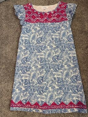 THML ruffle sleeveless dress, lined, like new- size Sm